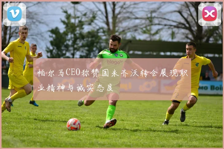 帕尔马CEO称赞国米齐沃转会展现职业精神与诚实态度